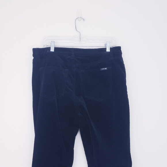 Joe's Jeans Black High Rise Skinny Velvet Pants Size 32 - Picture 7 of 9